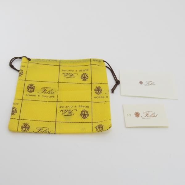 未使用★フェリージ/Felisi【★二つ折り財布/3500/SA/コロコロ】エンボスレザー/本革/レザー/濃茶/ダークブラウン/メンズ&レディース兼★d296