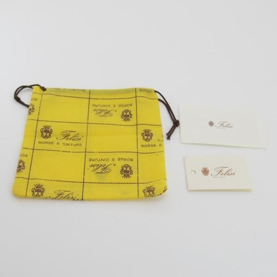 未使用★フェリージ/Felisi【★二つ折り財布/3500/SA/コロコロ】エンボスレザー/本革/レザー/濃茶/ダークブラウン/メンズ&レディース兼★d296