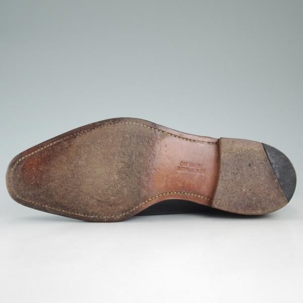 極美品★(英)チーニー 7.5F【★ポールスミス別注/Paul Smith】3888ラスト/ホールカット/黒/カーフ/メンズ/CHEANEY★d300