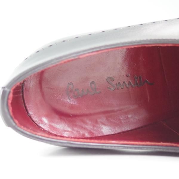 極美品★(英)チーニー 7.5F【★ポールスミス別注/Paul Smith】3888ラスト/ホールカット/黒/カーフ/メンズ/CHEANEY★d300