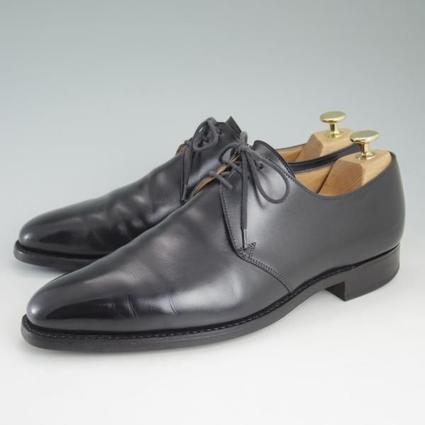 極上★クロケット&ジョーンズ 8E【★ダイナイトソール仕様/HIGHBURY/ハイバリー】348ラスト/Vフロント/黒/カーフ/Crockett&Jones★d302
