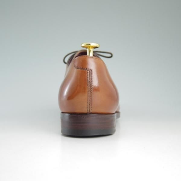 極美品★エドワードグリーン UK8E【★ラルフローレン別注/Ralph Lauren/89ラスト】ホールカット/茶/カーフ/EDWARD GREEN★d305