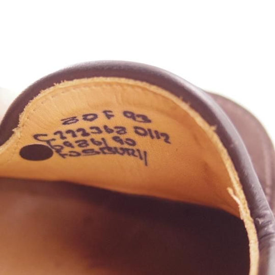 極上★チャーチ 80F/UK8【★フォスバリー/FOSBURY】93ラスト/タッセルローファー/4都市ロゴ/スエード/茶/メンズ/Church's★d319