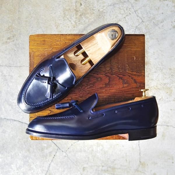 Crockett&Jones タッセルローファー サイズ7表記