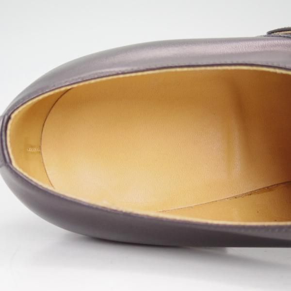 新品★forme/フォルメ 27cm/7【★メンズ/fm-70/Belted blucher】日本製/モンクストラップ/カーフ/黒★d323