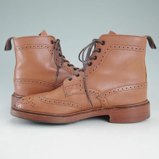 極上★トリッカーズ(レディース) SIZE 5【★シーシェイド/カントリーブーツ/5180】TAN C Shade/カーフ/茶/Tricker's★d325