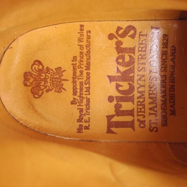 極上★トリッカーズ(レディース) SIZE 5【★シーシェイド/カントリーブーツ/5180】TAN C Shade/カーフ/茶/Tricker's★d325