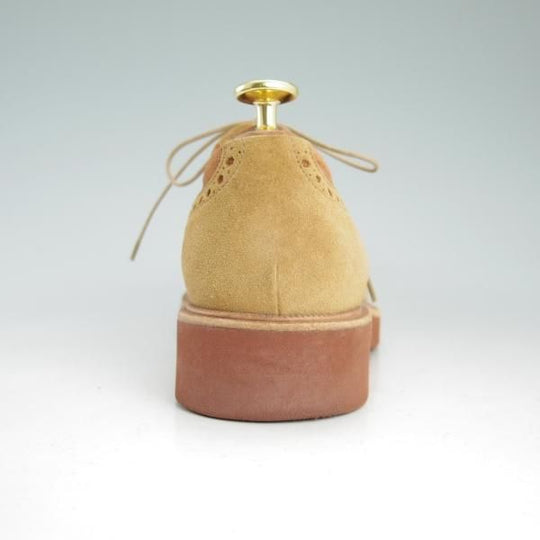 極上★(仏)サルトル(レディース) SIZE 36.5【★コンビ仕様/フルブローグ】スエード/短靴/シューズ/ローカット/SARUTORE★d332