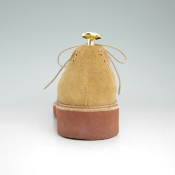 極上★(仏)サルトル(レディース) SIZE 36.5【★コンビ仕様/フルブローグ】スエード/短靴/シューズ/ローカット/SARUTORE★d332