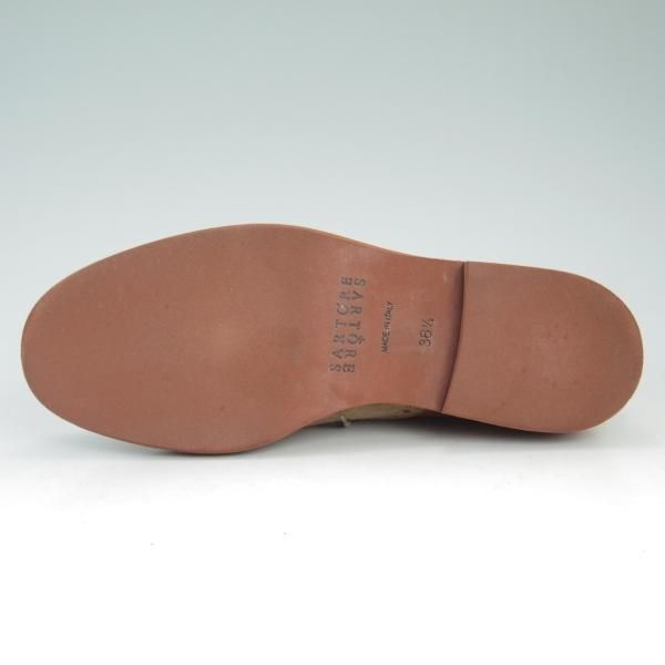 極上★(仏)サルトル(レディース) SIZE 36.5【★コンビ仕様/フルブローグ】スエード/短靴/シューズ/ローカット/SARUTORE★d332