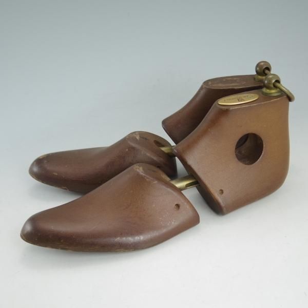 ★J.M.ウェストン(レディース) SIZE 4【貴重★旧ロゴの純正ブーツ用シューツリー/039】木製シューキーパー/Weston/ウエストン(レディース)★d333