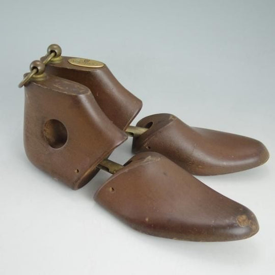 ★J.M.ウェストン(レディース) SIZE 4【貴重★旧ロゴの純正ブーツ用シューツリー/039】木製シューキーパー/Weston/ウエストン(レディース)★d333