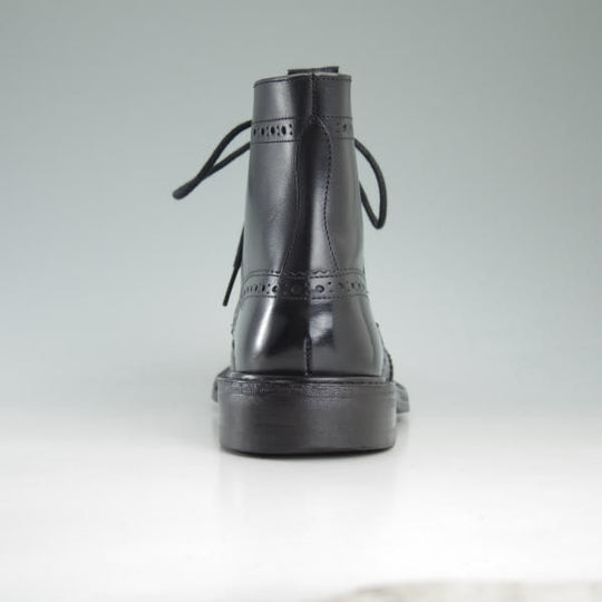 美品★トリッカーズ SIZE 6.5【ダイナイトソール仕様★M2508/モールトン/MALTON】カントリーブーツ/黒/カーフ/メンズ/Tricker's★d336