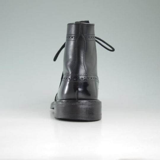 美品★トリッカーズ SIZE 6.5【ダイナイトソール仕様★M2508/モールトン/MALTON】カントリーブーツ/黒/カーフ/メンズ/Tricker's★d336