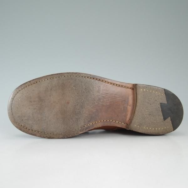 極上★トリッカーズ(レディース) SIZE 5.5【★L2508/カントリーブーツ/エイコンアンティーク】カーフ/ウイングチップ/薄茶/Tricker's★d343
