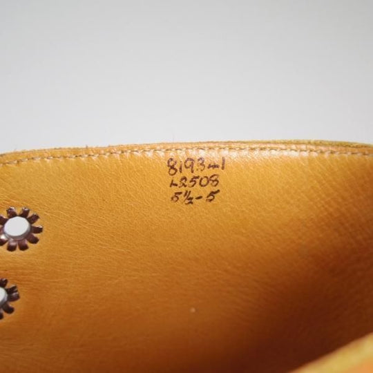 極上★トリッカーズ(レディース) SIZE 5.5【★L2508/カントリーブーツ/エイコンアンティーク】カーフ/ウイングチップ/薄茶/Tricker's★d343