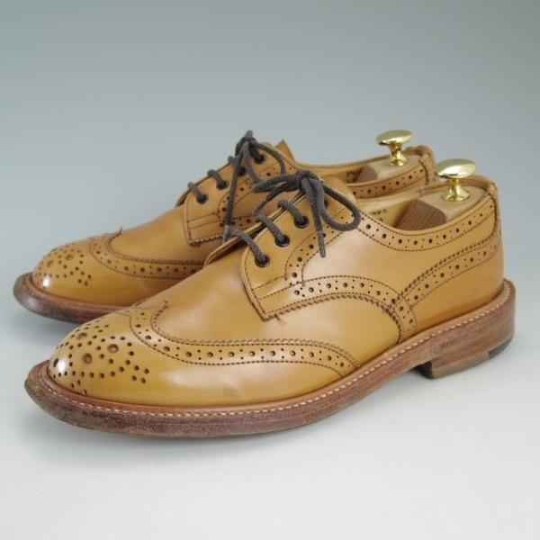 極上★トリッカーズ(レディース) SIZE 6【★エイコンアンティーク/L5659/カントリーシューズ】短靴/薄茶/カーフ/Tricker's★d344