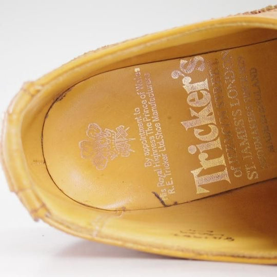 極上★トリッカーズ(レディース) SIZE 6【★エイコンアンティーク/L5659/カントリーシューズ】短靴/薄茶/カーフ/Tricker's★d344
