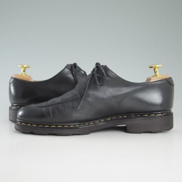 極上★パラブーツ(レディース) SIZE 3【貴重★Uチップ/VELEY】黒/NOIR/カーフ/グリフソール/Paraboot★d345