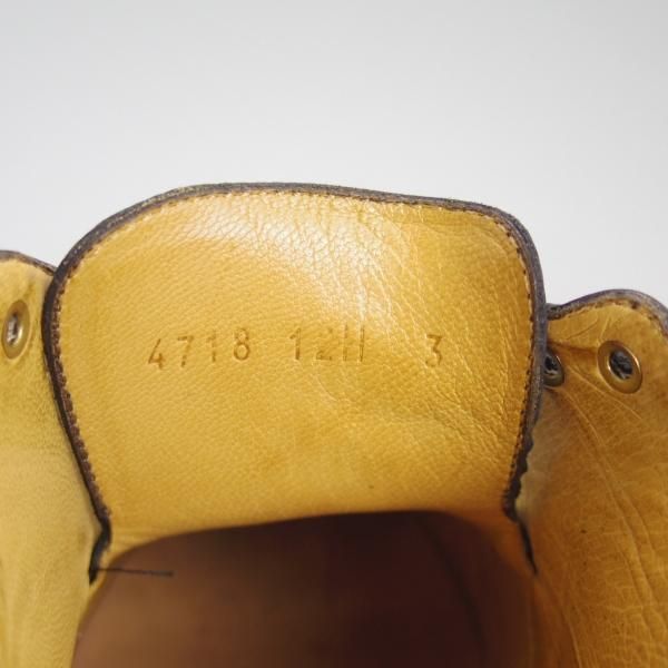 極上★パラブーツ(レディース) SIZE 3【貴重★Uチップ/VELEY】黒/NOIR/カーフ/グリフソール/Paraboot★d345
