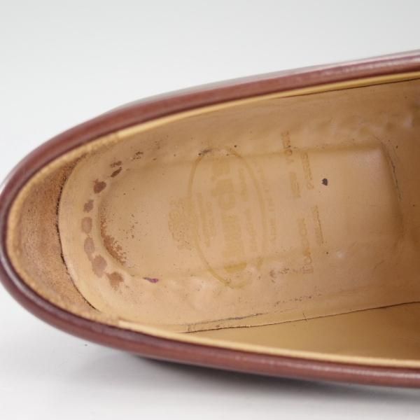 極上★チャーチ(レディース) SIZE 37【貴重★モンクストラップ/ブラックラピド製法】ローファー/濃茶/カーフ/Church's★d346