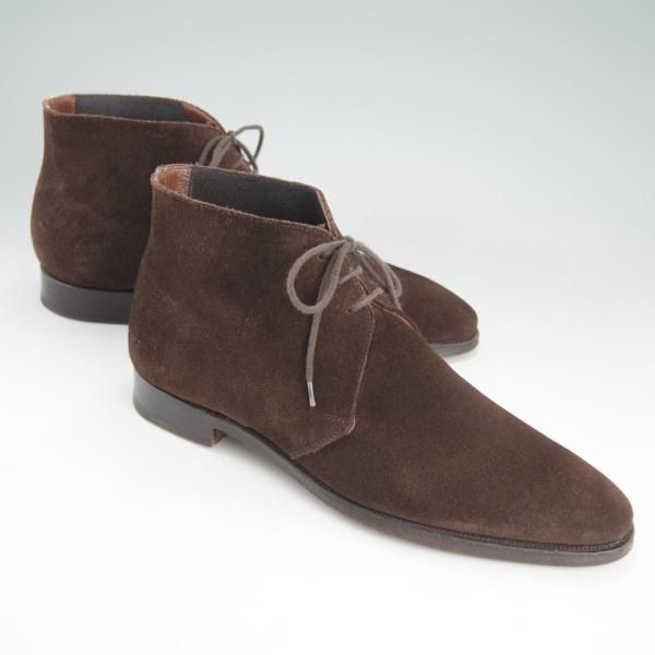 極上★クロケット&ジョーンズ 6E【★トゥモローランド別注/TOMORROWLAND】CHUKKA/200ラスト/スエード/チャッカブーツ/Crockett&Jones★d352
