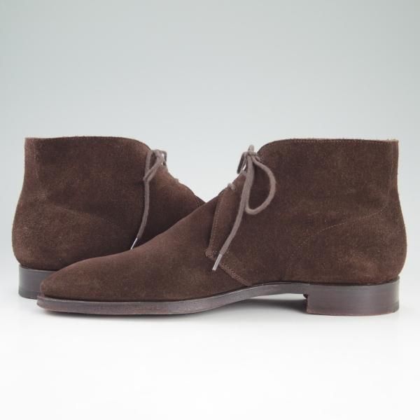 極上★クロケット&ジョーンズ 6E【★トゥモローランド別注/TOMORROWLAND】CHUKKA/200ラスト/スエード/チャッカブーツ/Crockett&Jones★d352