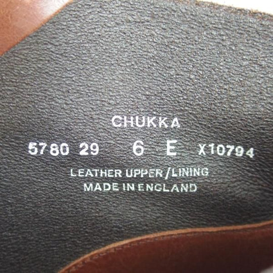 極上★クロケット&ジョーンズ 6E【★トゥモローランド別注/TOMORROWLAND】CHUKKA/200ラスト/スエード/チャッカブーツ/Crockett&Jones★d352