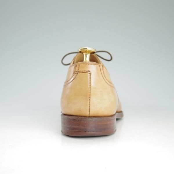 極上★クロケット&ジョーンズ 6E【★ニューポート/NEWPORT/341ラスト】Uチップ/薄茶/カーフ/メンズ/Crockett&Jones★d353