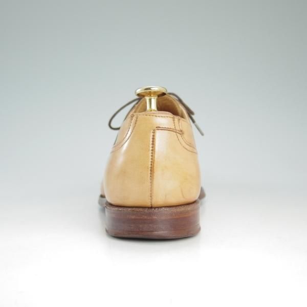 極上★クロケット&ジョーンズ 6E【★ニューポート/NEWPORT/341ラスト】Uチップ/薄茶/カーフ/メンズ/Crockett&Jones★d353