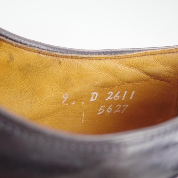 極上★(米)アレンエドモンズ 9D【高額★コードバン仕様/Bradley】ブラッドリー/Uチップ/黒/メンズ/ALLEN EDMONDS★d355