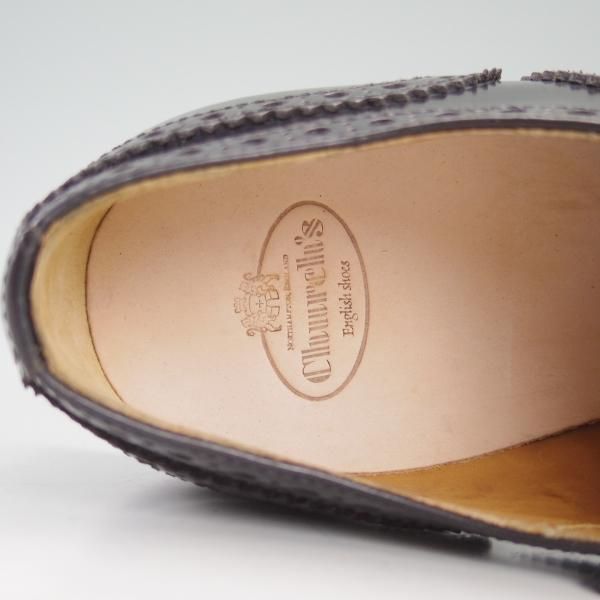新品★チャーチ(レディース) SIZE 36.5【定価￥85,320-★バーウッド/BURWOOD WG】ポリッシュドバインダーカーフ/黒/Church's★d357