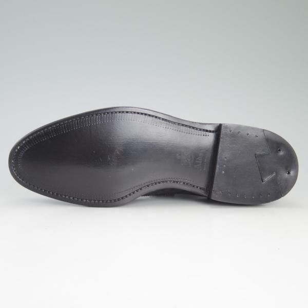 未使用★オールデン 7D【希少★フルブローグ/ダービー/967】アバディーンラスト/カーフ/黒/ウイングチップ/Alden★d362