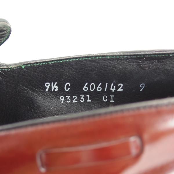 美品★(米)フローシャイム 9.5C【貴重★コードバン仕様/インペリアル】タッセルローファー/バーガンディ/FLORSHEIM imperial★d363
