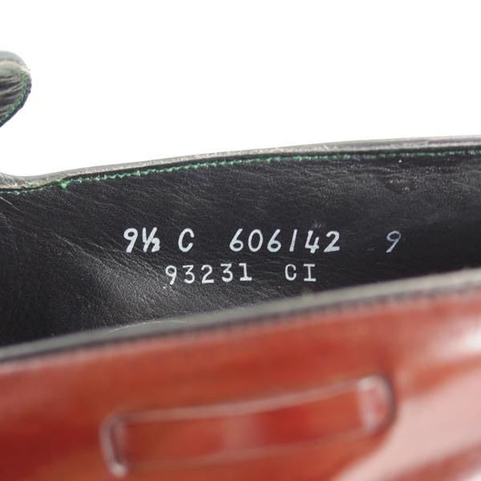 美品★(米)フローシャイム 9.5C【貴重★コードバン仕様/インペリアル】タッセルローファー/バーガンディ/FLORSHEIM imperial★d363