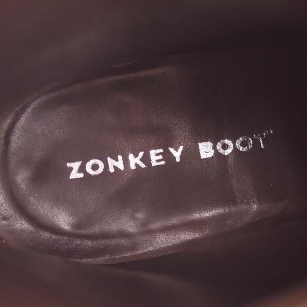 極美品★(東欧)ゾンキー・ブーツ 7F【貴重★(伊)F.LLIジャコメッティ製/ジョッパーブーツ】カーフ/ZONKEY BOOT★d371