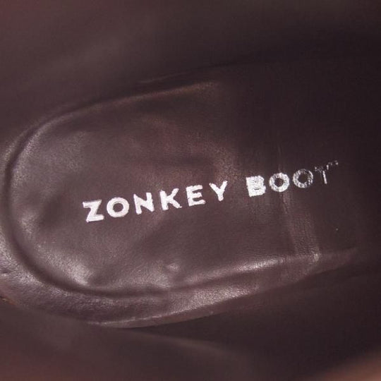 極美品★(東欧)ゾンキー・ブーツ 7F【貴重★(伊)F.LLIジャコメッティ製/ジョッパーブーツ】カーフ/ZONKEY BOOT★d371
