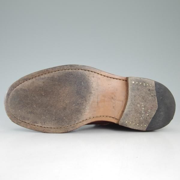 美品★トリッカーズ SIZE 6【★マロンアンティーク/STOW/5634/ストウ】カントリーブーツ/茶/カーフ/メンズ/Tricker's★d377