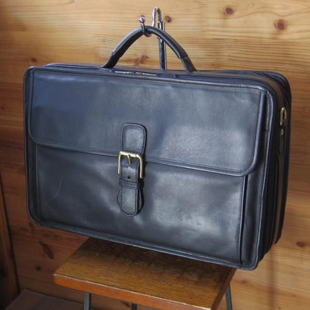 美品★コーチ/COACH【★パソコン持運び/ソフトアタッシュケース兼オーバーナイトバッグ】ショルダー/レザー/メンズ ビジネス バッグ★N5321