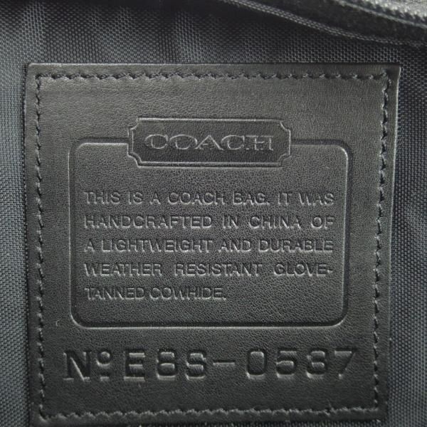 美品★コーチ/COACH【★パソコン持運び/ソフトアタッシュケース兼オーバーナイトバッグ】ショルダー/レザー/メンズ ビジネス バッグ★N5321