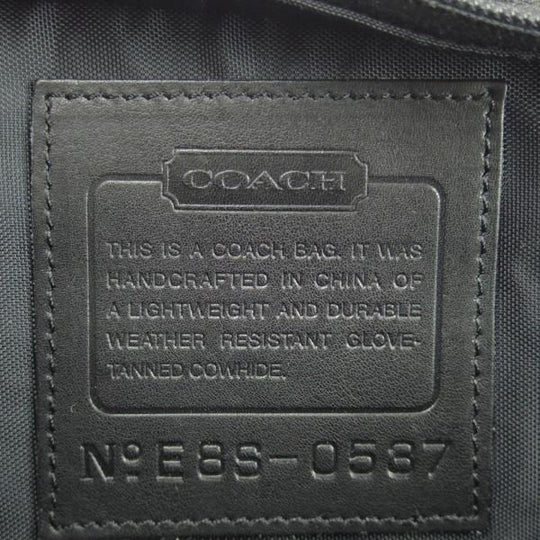 美品★コーチ/COACH【★パソコン持運び/ソフトアタッシュケース兼オーバーナイトバッグ】ショルダー/レザー/メンズ ビジネス バッグ★N5321