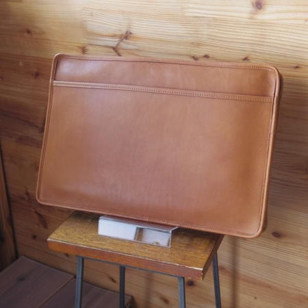 極上★コーチ/COACH【★クラッチバッグ】ユニセックス/レザー 茶/メンズ&レディース クラッチ バッグ★N5324
