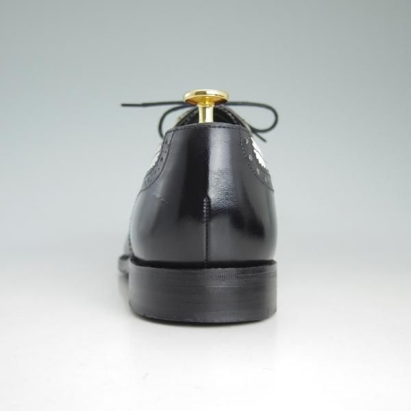 ★(英)Loake製/ローク 7.5F【英国製★BARNEYS NEWYORK別注】コンビ白×黒/バーニーズ ニューヨーク/フルブローグ/シューズ/靴/メンズ★d395