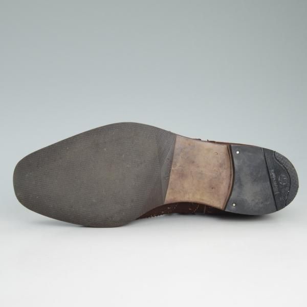 極上★チャーチ 90F/UK9【貴重★2都市ロゴ/アンテロープ革/REAL CAPE BUCK】Buck/旧チャーチ/73ラスト/濃茶/スエード/Church's★d398