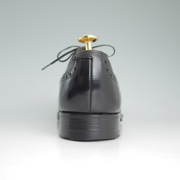 美品★クロケット&ジョーンズ 6.5F【★(英)ニュー&リングウッド別注/New&Lingwood】160ラスト/セミブローグ/カーフ/Crockett&Jones★d399