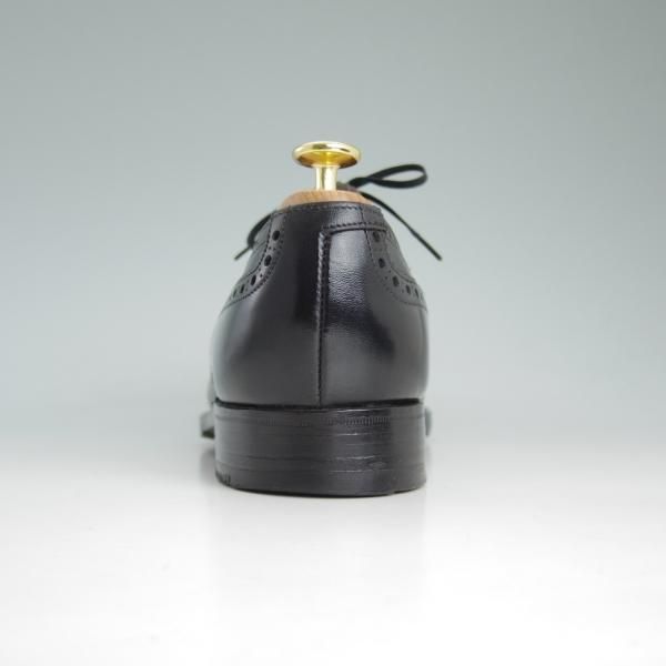美品★クロケット&ジョーンズ 6.5F【★(英)ニュー&リングウッド別注/New&Lingwood】160ラスト/セミブローグ/カーフ/Crockett&Jones★d399