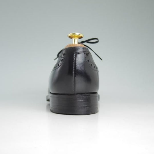 美品★クロケット&ジョーンズ 6.5F【★(英)ニュー&リングウッド別注/New&Lingwood】160ラスト/セミブローグ/カーフ/Crockett&Jones★d399