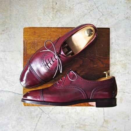 極美品★クロケット&ジョーンズ 6E【★ポールスミス別注/Paul Smith】341ラスト/クォーターブローグ/メンズ/シューズ/Crockett&Jones★d400