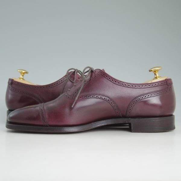 極美品★クロケット&ジョーンズ 6E【★ポールスミス別注/Paul Smith】341ラスト/クォーターブローグ/メンズ/シューズ/Crockett&Jones★d400