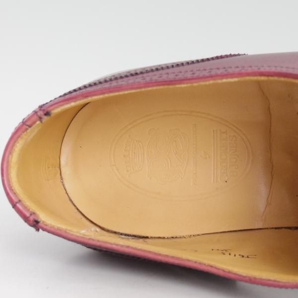 極美品★クロケット&ジョーンズ 6E【★ポールスミス別注/Paul Smith】341ラスト/クォーターブローグ/メンズ/シューズ/Crockett&Jones★d400